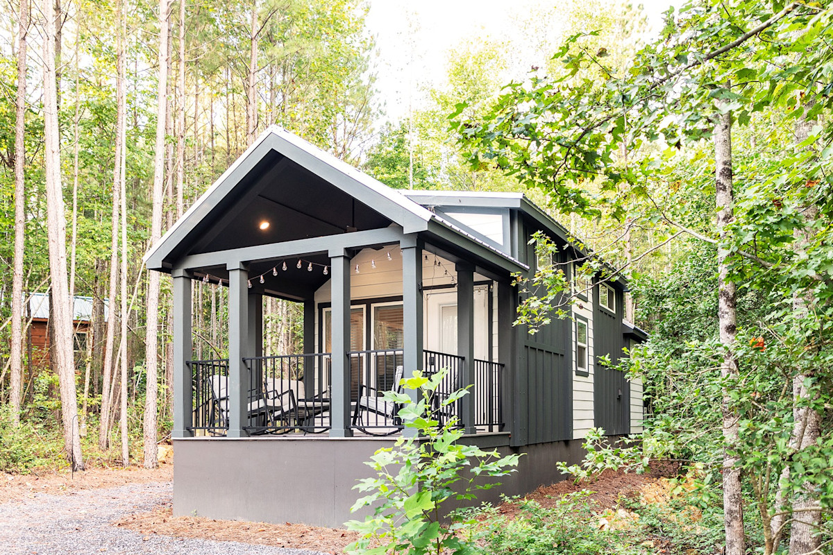 Park model home exterior