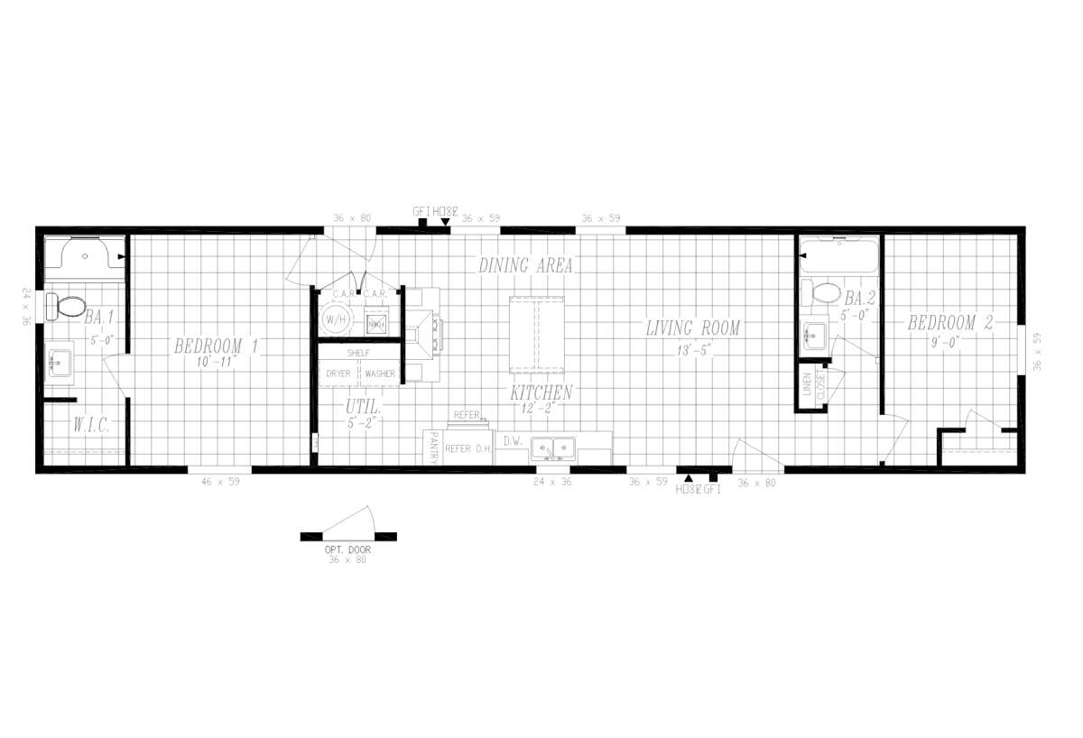 Born to Run floor plan
