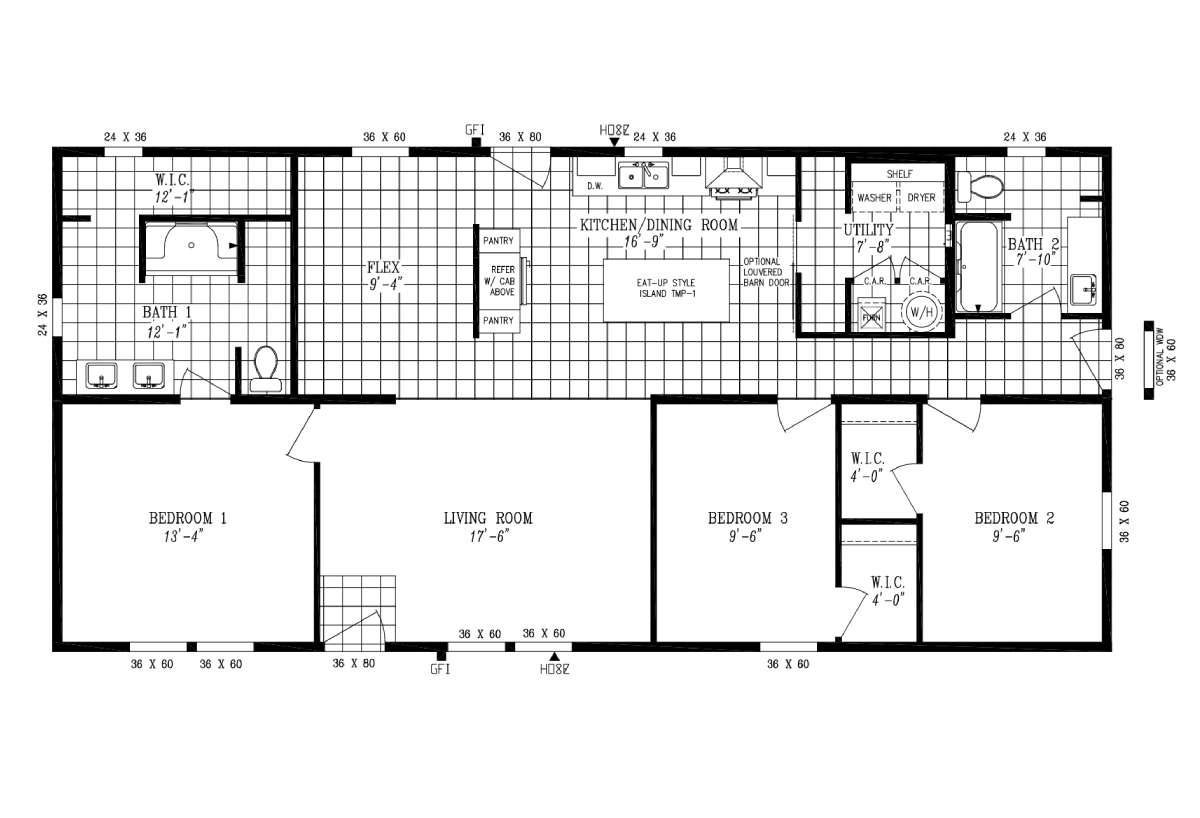 Shout floor plan layout